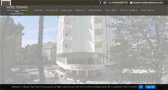 Desktop Screenshot of hotelthomas.com