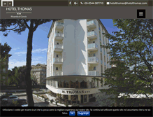 Tablet Screenshot of hotelthomas.com